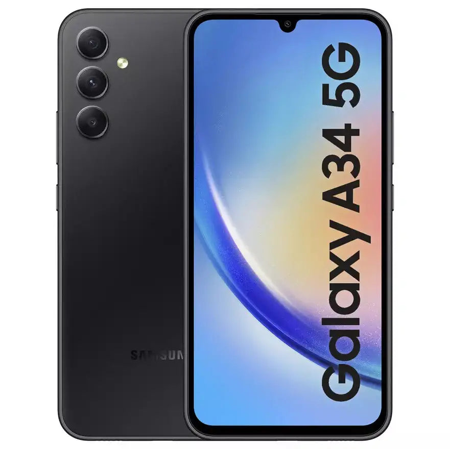 Samsung Galaxy A34 5G 256GB Mobile Phone - Black (New)