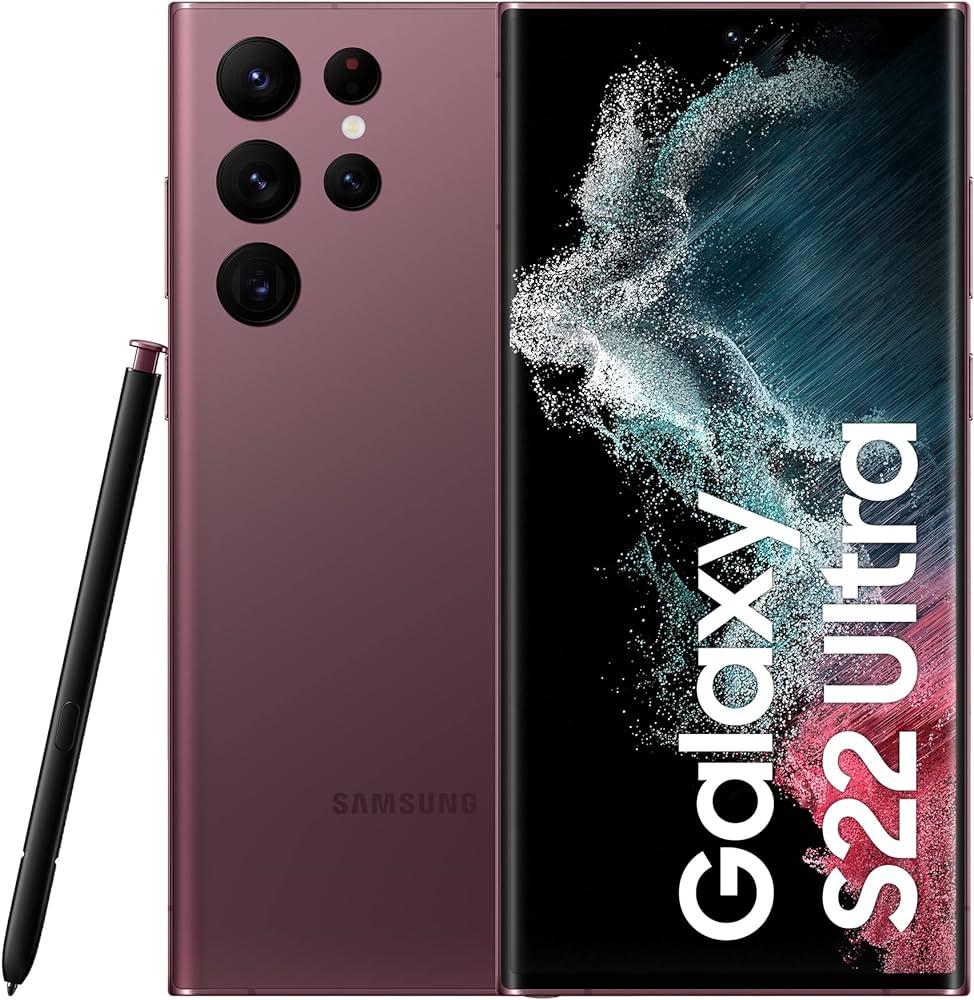 Samsung Galaxy S22 Ultra 512GB - Burgundy (BOXED)