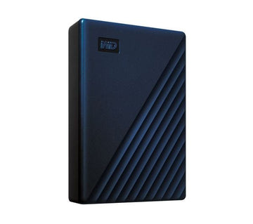 WD My Passport Portable Hard Drive for Mac - 5 TB, Blue (New)