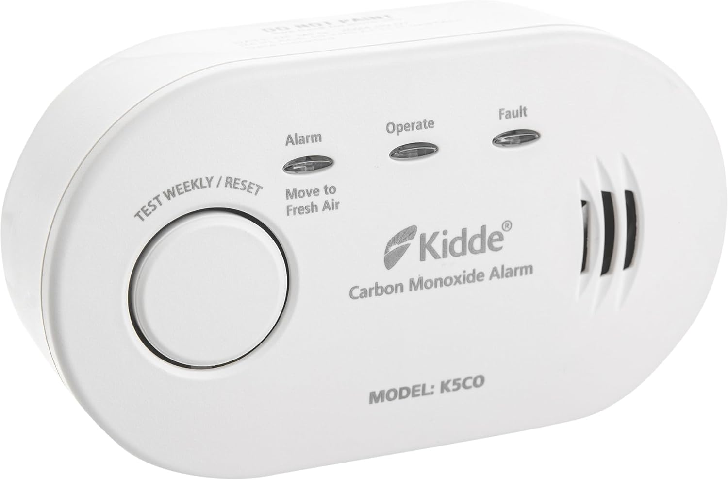 Carbon Monoxide Detector 10 Year Life - Kidde 5CO (New)