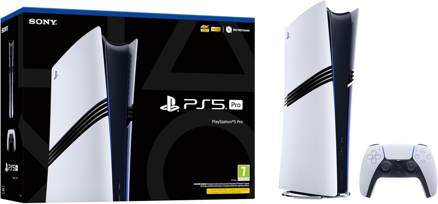 Sony PlayStation 5 Pro Console with DualSense Controller (Boxed)