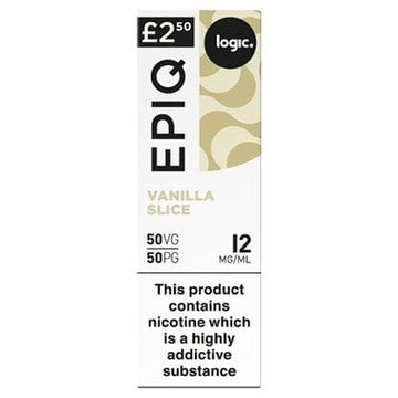6x Logic Epiq E - Cigarette Vanilla Slice 12MG E - Liquid Pods (New) - Gadget Converters