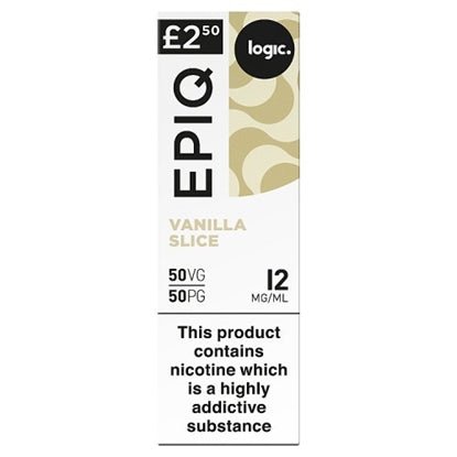 6x Logic Epiq E - Cigarette Vanilla Slice 12MG E - Liquid Pods (New) - Gadget Converters