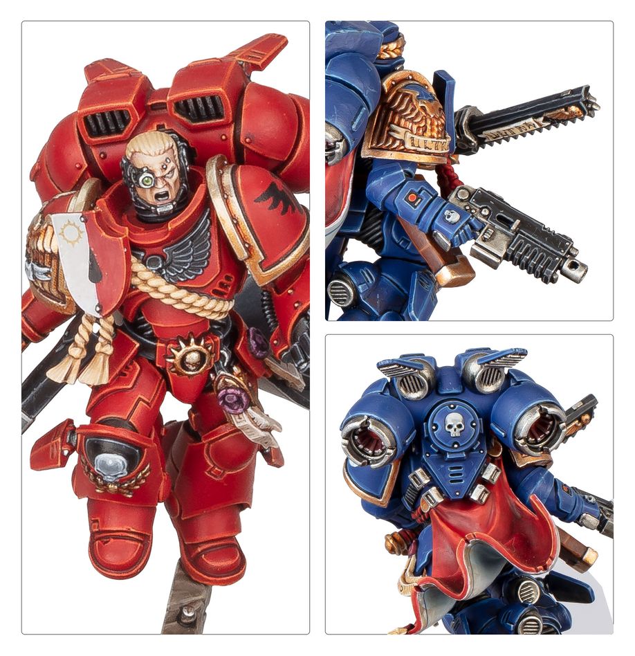 Warhammer - 40k - Space Marines - Captain with Jump Pack (New)