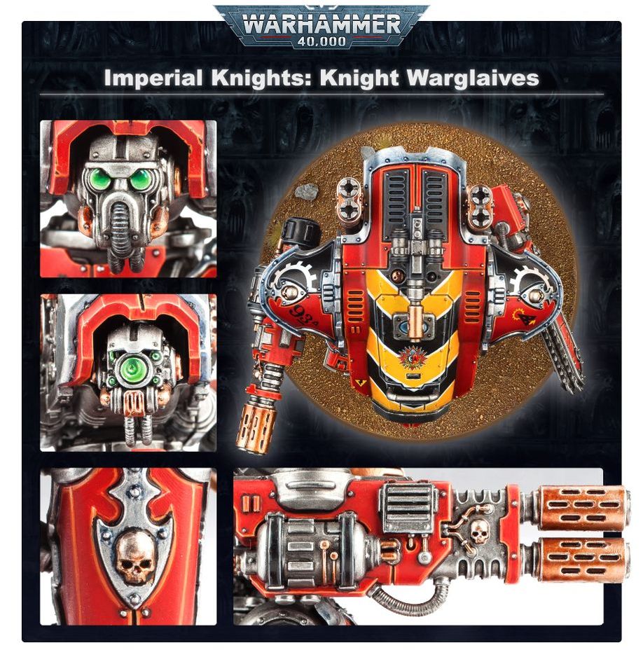 Warhammer 40K IMPERIAL KNIGHTS: KNIGHT ARMIGERS