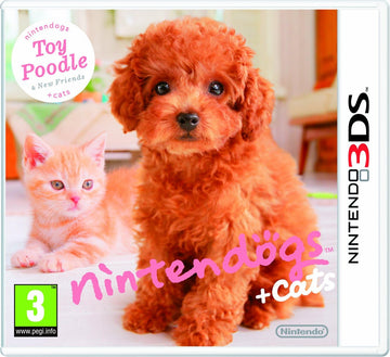 Nintendo dogs + cats toy poodle (New)