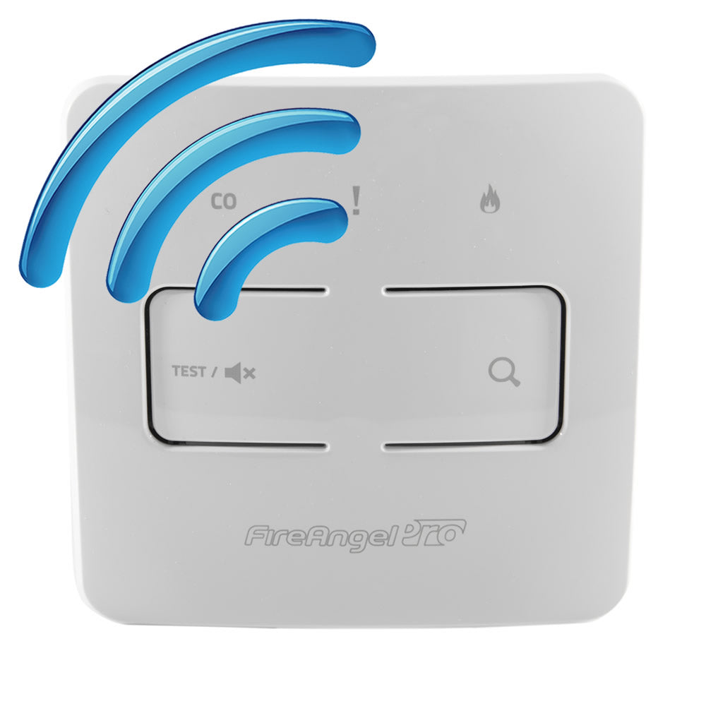 FireAngel Pro Connected Radio-Interlinked Carbon Monoxide Alarm