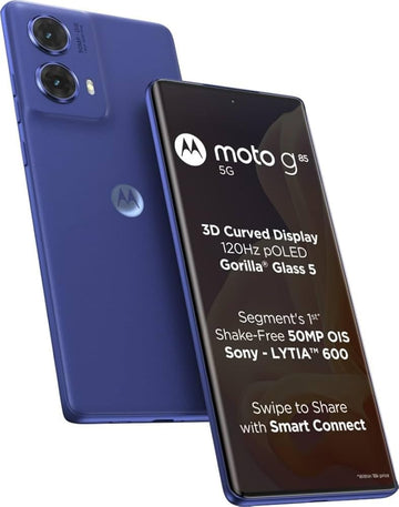 Motorola Moto G85 5G 256GB – Cobalt Blue – Boxed – Unlocked