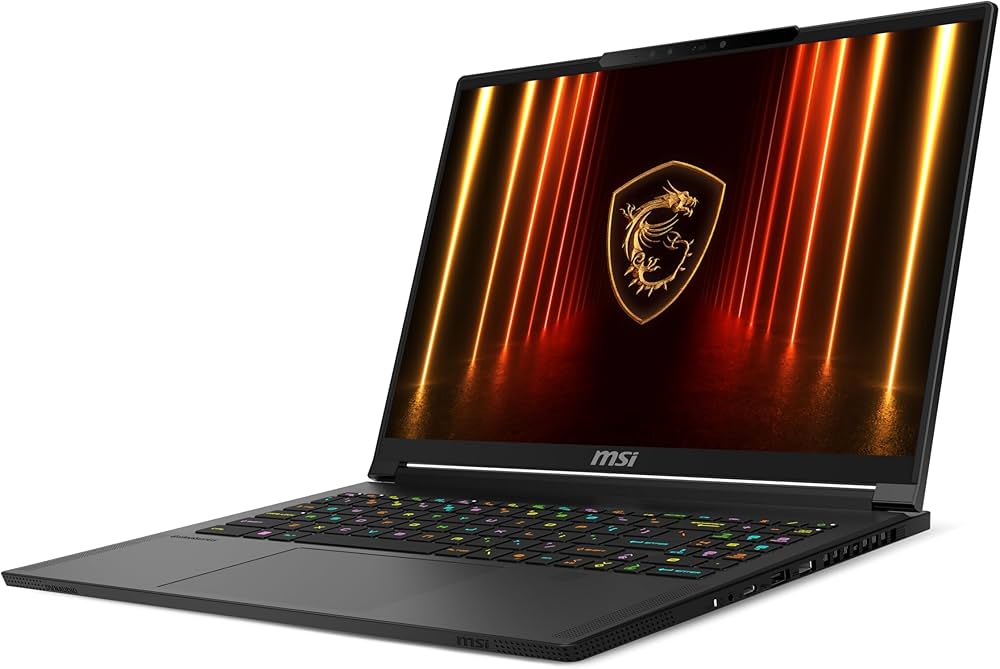 MSI Stealth 16 AI Studio Laptop – RTX 5070 | Intel Core Ultra 9 | 32GB RAM | 1TB SSD | OLED