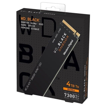 WD BLACK SN850X GEN 4 NVMe™ 4TB SSD (New)