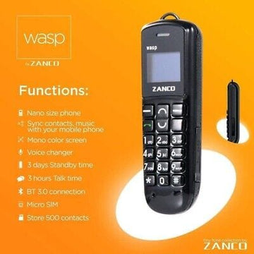 ZANCO Wasp Worlds Smallest Mobile Phone (New)