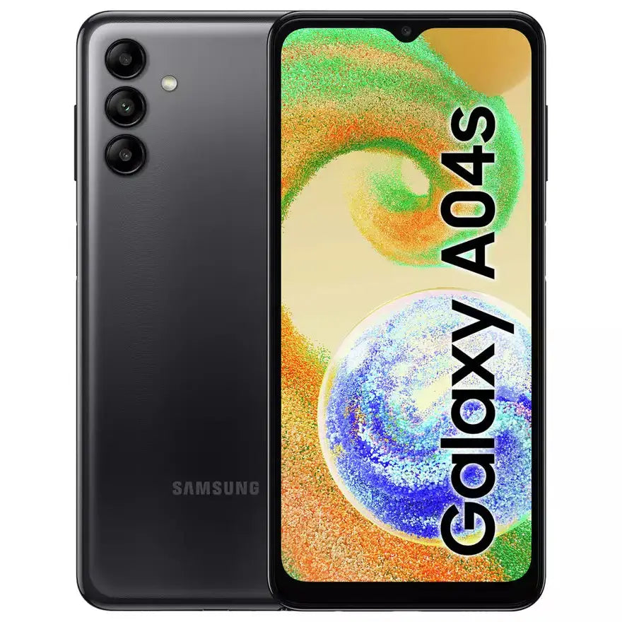 Samsung Galaxy A04s 32GB Mobile Phone - Black (New) - Gadget Converters