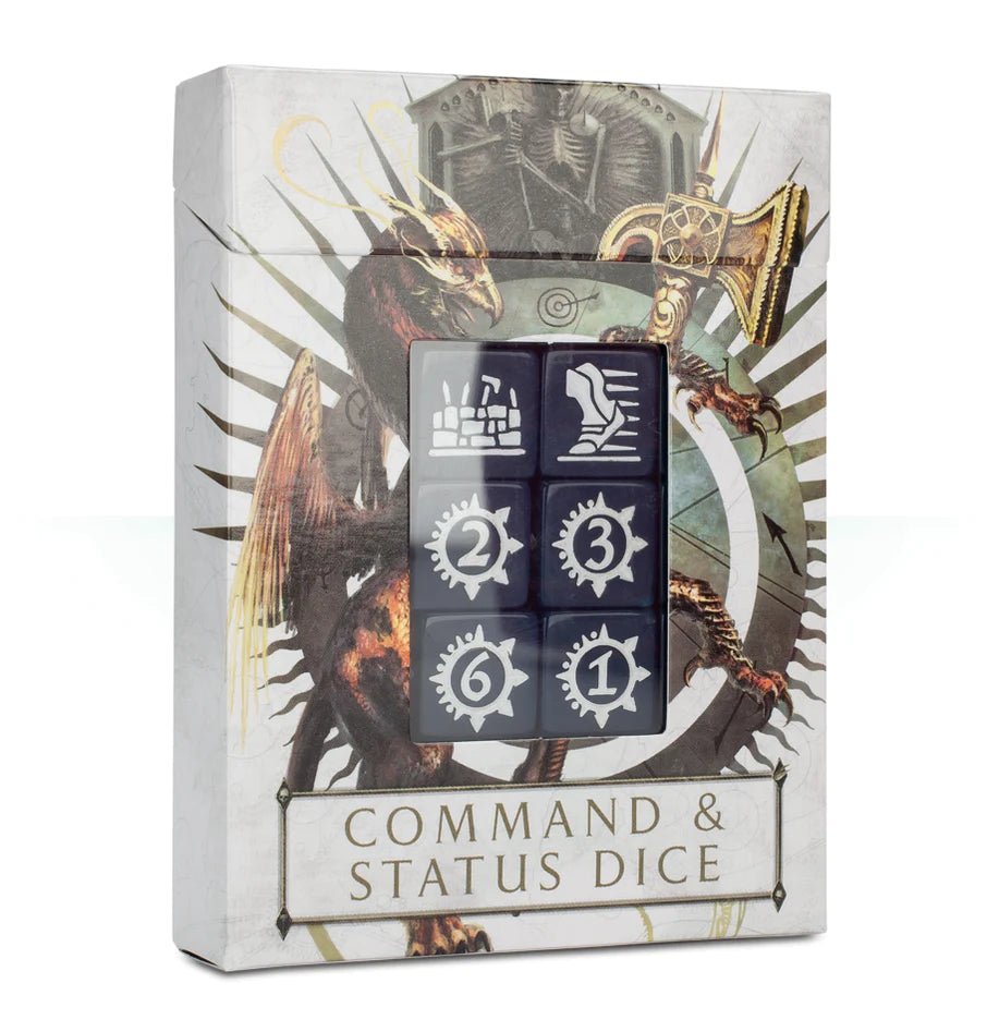 AGE OF SIGMAR - COMMAND & STATUS DICE (New) - Gadget Converters