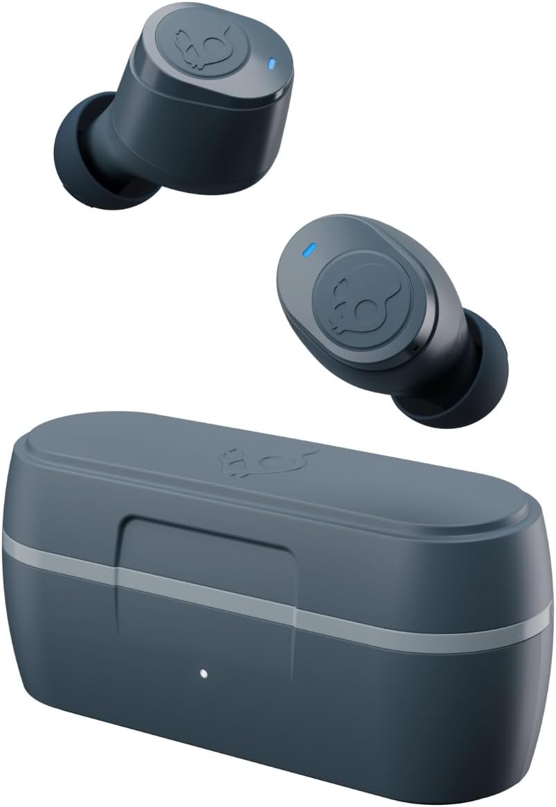 Skullcandy True chilli grey Wireless Earbuds Bluetooth Headphone IP55