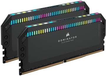 Corsair DOMINATOR PLATINUM RGB 32GB (2x16GB) DDR5 6200MHz C36 Memory Kit - Black - CMT32GX5M2X6200C36 - Gadget Converters