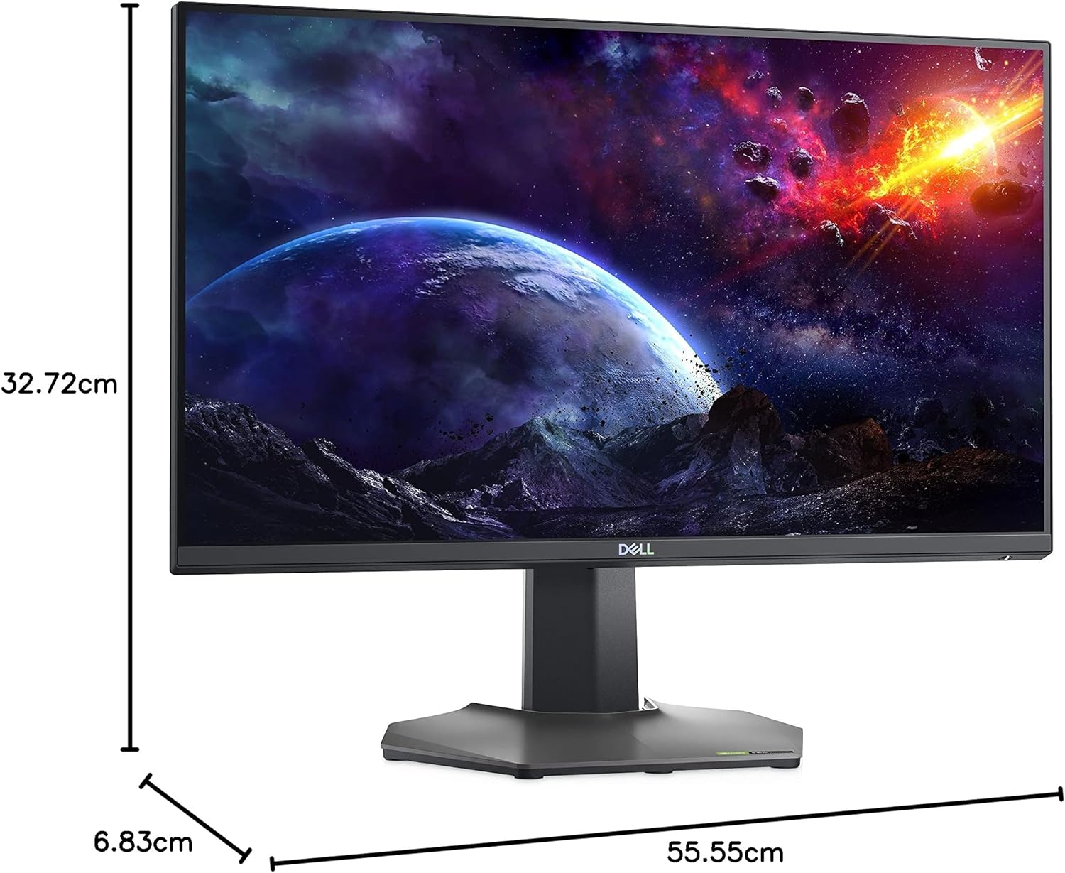 Dell S2522HG 24.5 inch Full HD (1920x1080) Gaming Monitor, 240Hz, IPS, 1ms, AMD FreeSync Premium, NVIDIA G - SYNC Compatible - Gadget Converters