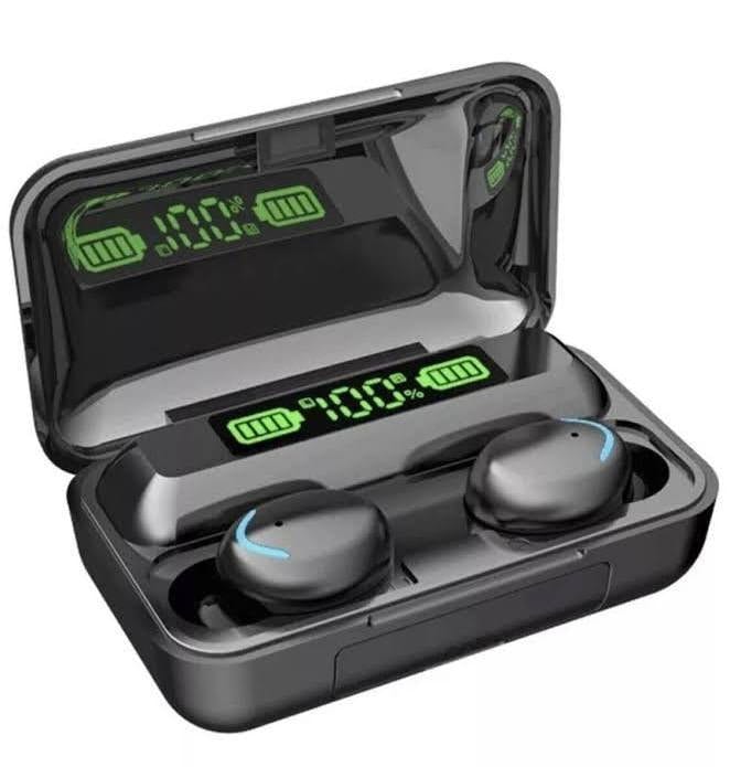 F9 - 5 TWS Wireless BT 5.0 Earphones Chargeable Stereo Sound Earbuds Waterproof (New) - Gadget Converters