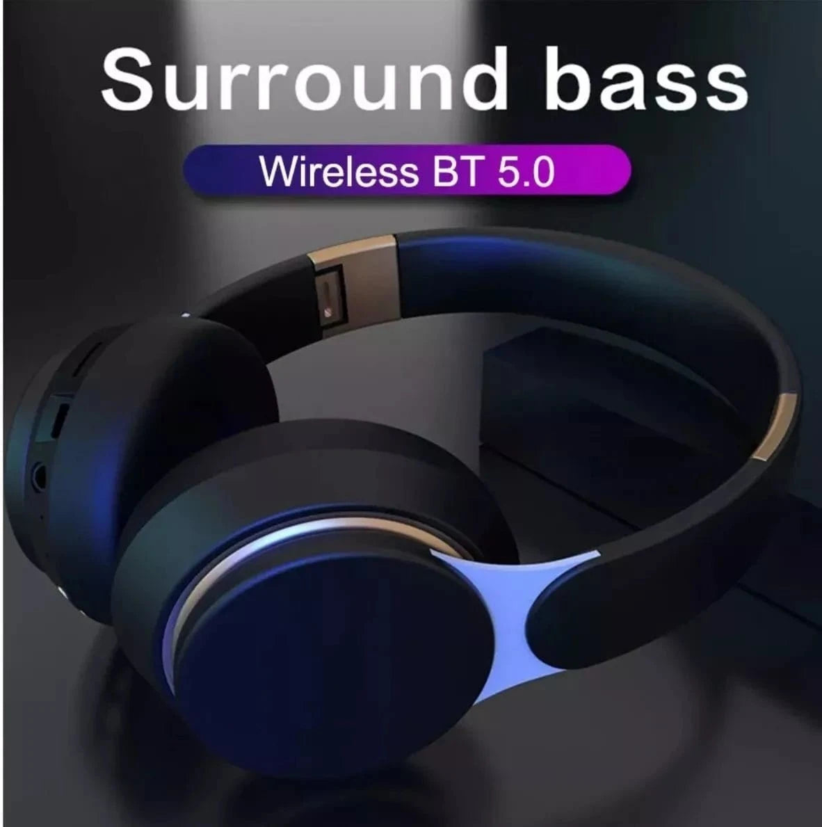 FG - 07s Wireless Headphone Bluetooth Over Ear Foldable Stereo Headset XBASS (New) - Gadget Converters