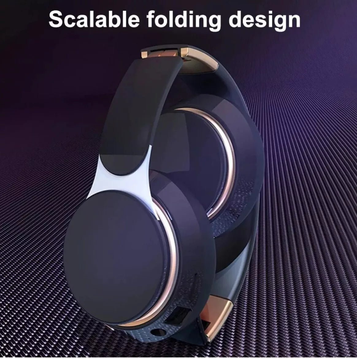 FG - 07s Wireless Headphone Bluetooth Over Ear Foldable Stereo Headset XBASS (New) - Gadget Converters