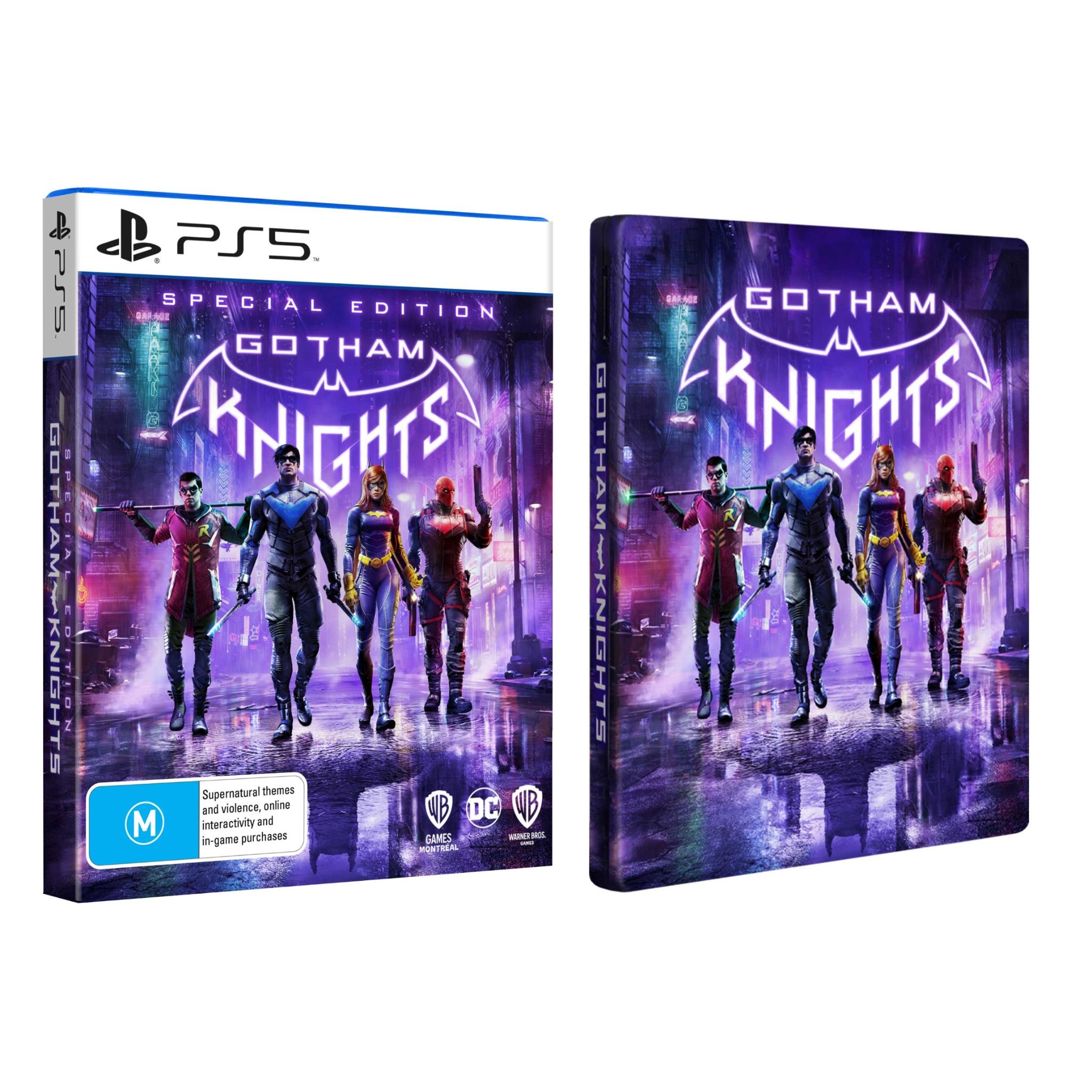 Gotham Knights Special Edition Steelbook - PS5 Game - Gadget Converters