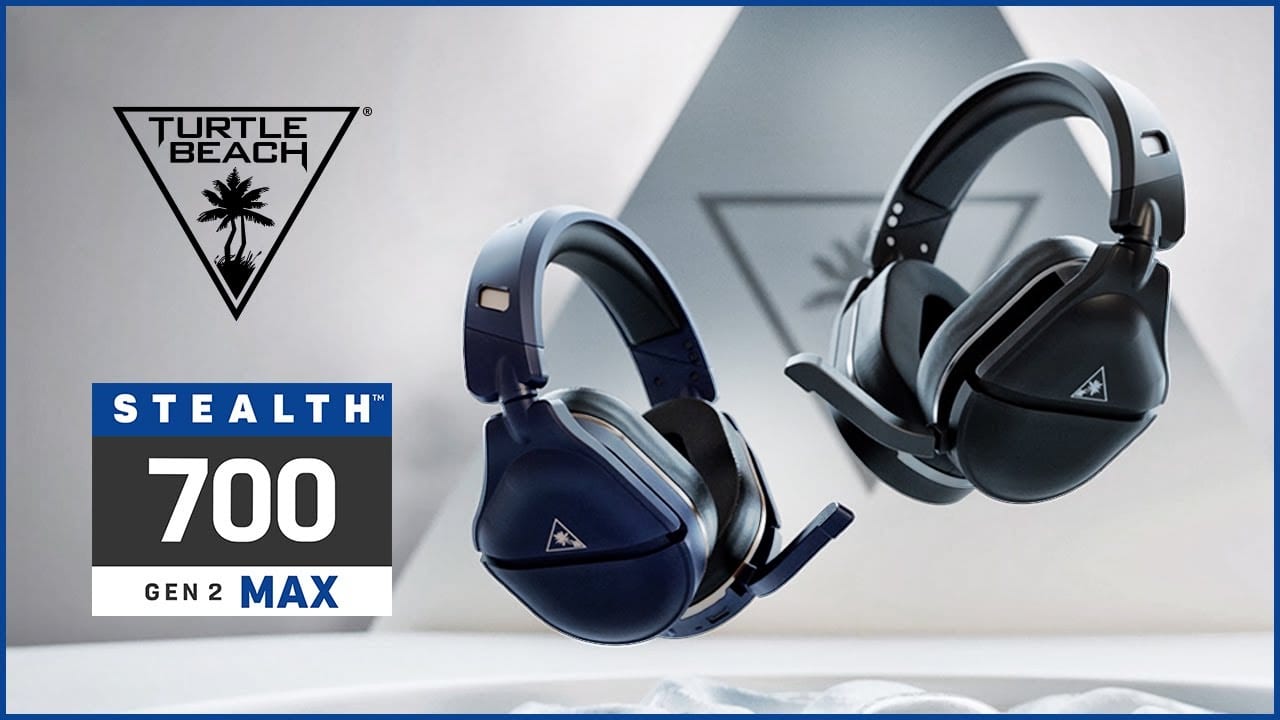 Turtle Beach Stealth 700 Gen 2 MAX - Cobalt Blue - PS4, PS5, Switch, PC Headset (New) - Gadget Converters
