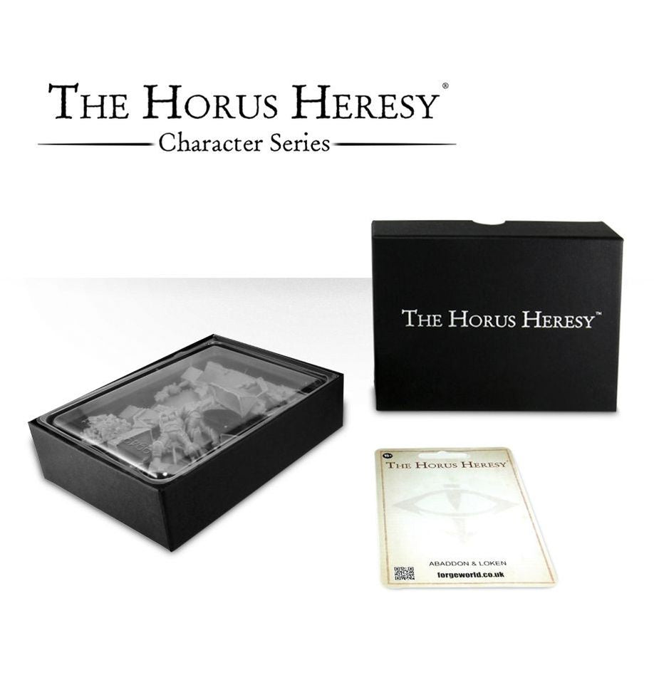 Horus Heresy Character Series - Abaddon and Loken - Gadget Converters