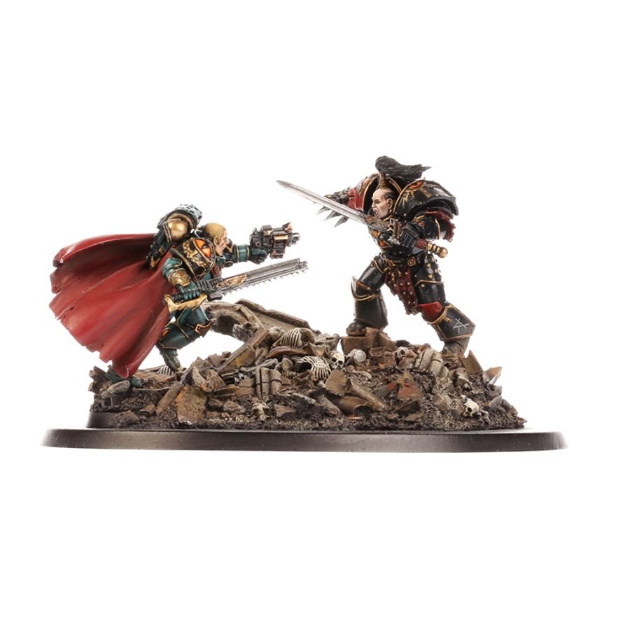 Horus Heresy Character Series - Abaddon and Loken - Gadget Converters