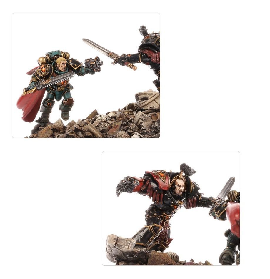 Horus Heresy Character Series - Abaddon and Loken - Gadget Converters