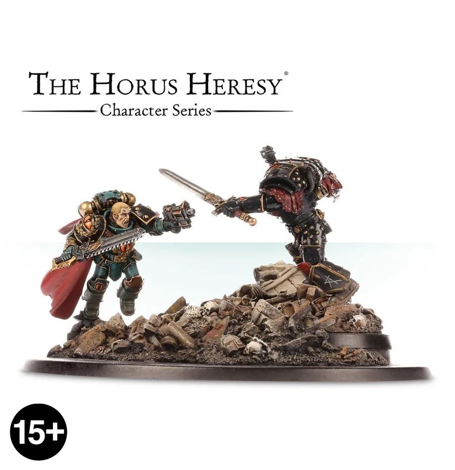 Horus Heresy Character Series - Abaddon and Loken - Gadget Converters