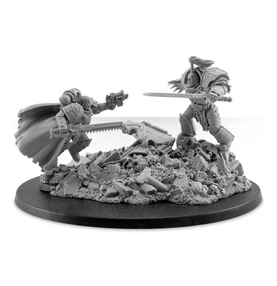 Horus Heresy Character Series - Abaddon and Loken - Gadget Converters