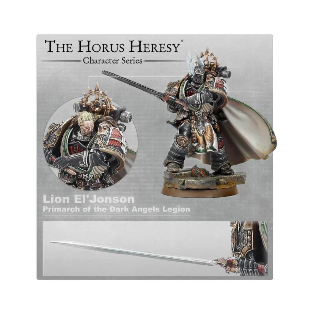 Horus Heresy - Lion El'Jonson: Primarch Of Dark Angels - Gadget Converters