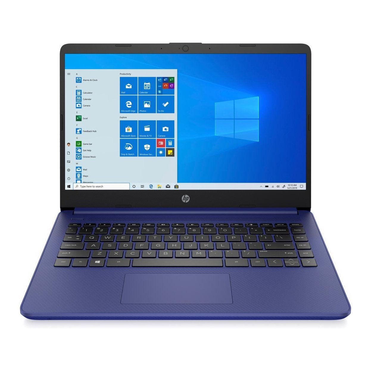 HP 14 Series 14" Laptop Intel Celeron N4020 4GB RAM 64GB eMMC Indigo Blue - Gadget Converters