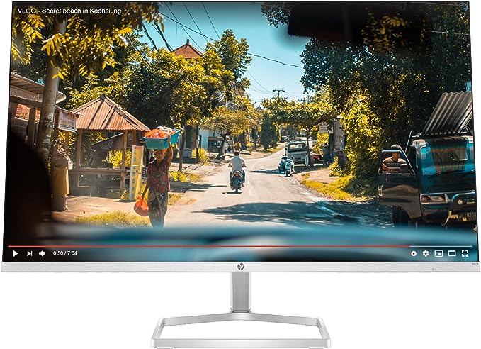 HP M27fw Full HD 27" IPS LCD Monitor - White - Gadget Converters