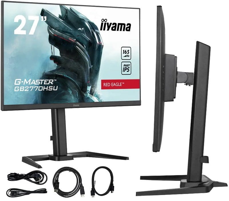 iiyama G-Master GB2770HSU-B5 Fast (FLC) IPS LCD, 165 Hz, 0.8 ms, FreeSync - Gadget Converters