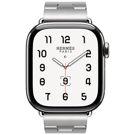 Apple Watch Hermès Series 10 42mm Silver Titanium – 95% Battery Health – Used