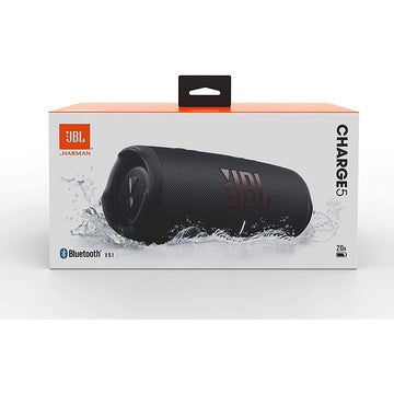 JBL Charge 5 Portable Wireless Bluetooth Speaker - Black (New) - Gadget Converters