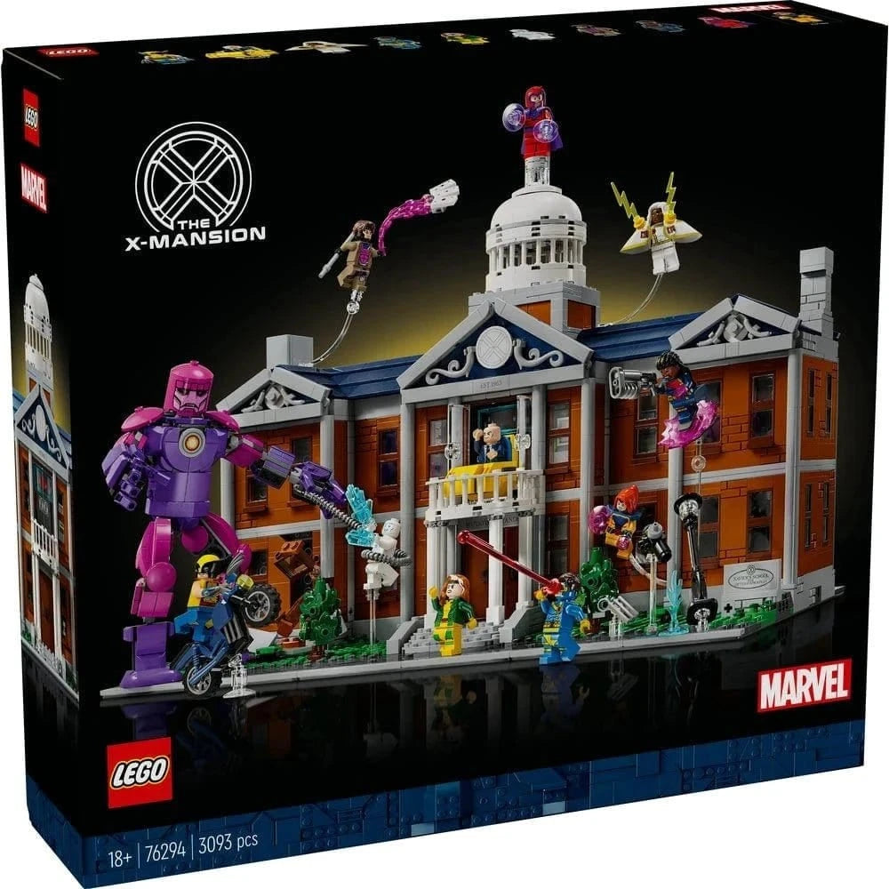 LEGO Marvel Super Heroes X-Men: The X-Mansion Buildable Set 76294 - Gadget Converters