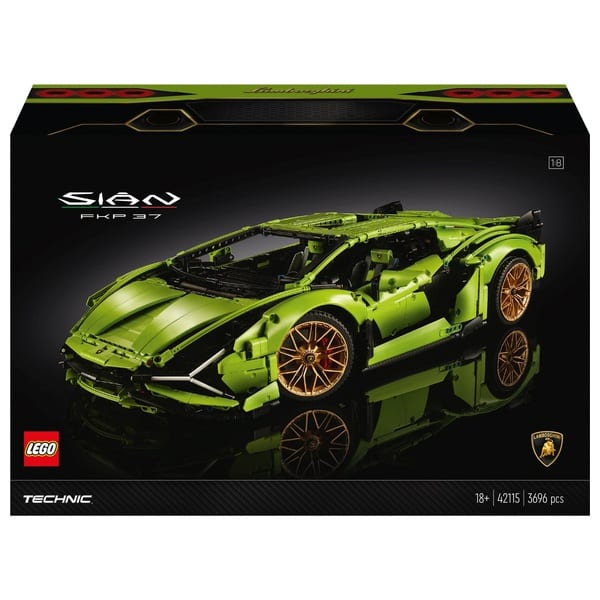LEGO Technic Lamborghini Sián FKP 37 Car Model Set 42115 - Gadget Converters