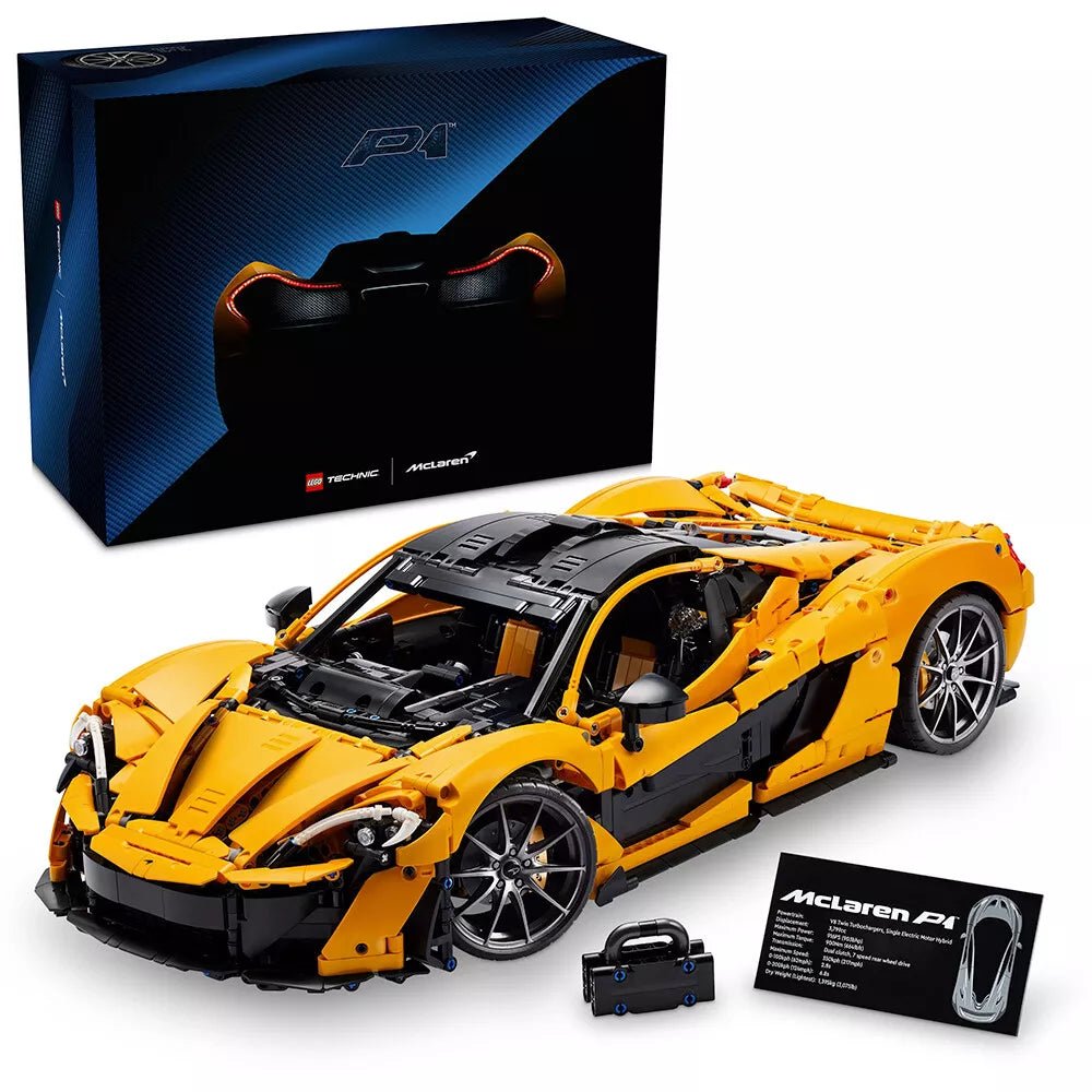 LEGO Technic McLaren P1 Car Set for Adults 42172 - Gadget Converters