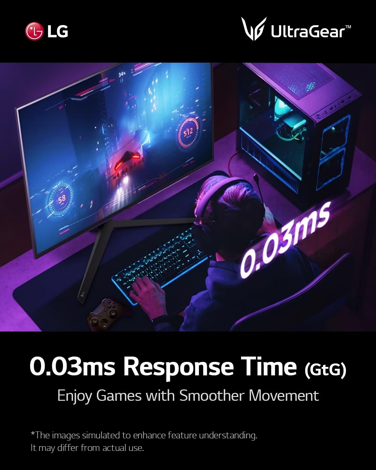 LG UltraGear OLED Gaming Monitor 27GS95QE, 27 inch, 1440p, 240Hz - Gadget Converters
