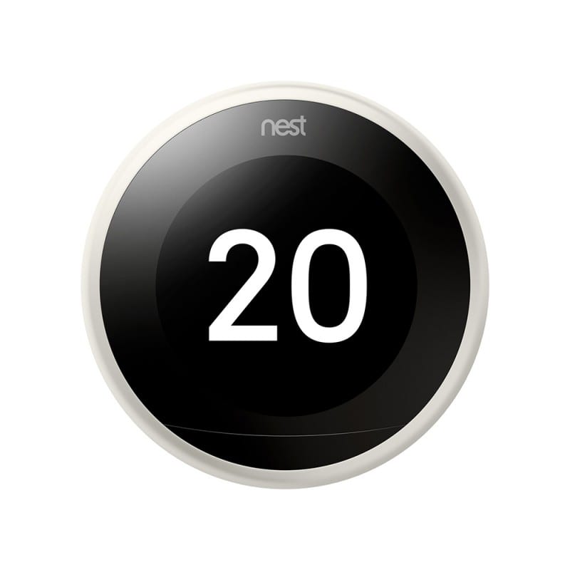 Google Nest Learning Smart Thermostat 3rd Generation, Stainless Steel