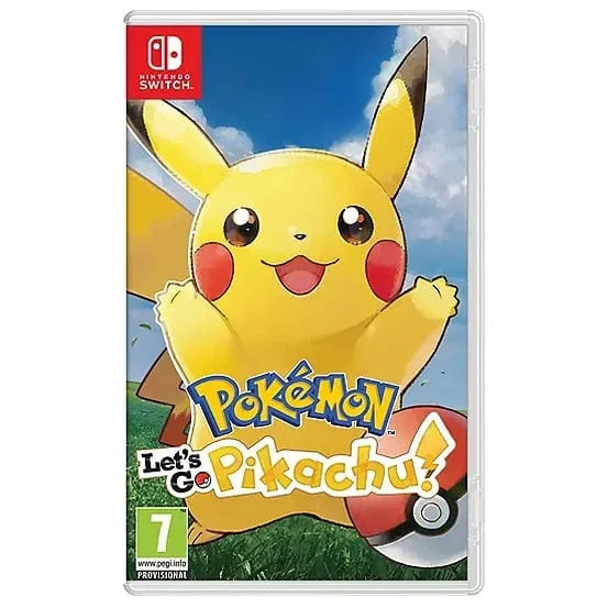 Pokemon: Let's Go Pikachu! Nintendo Switch Game (New)