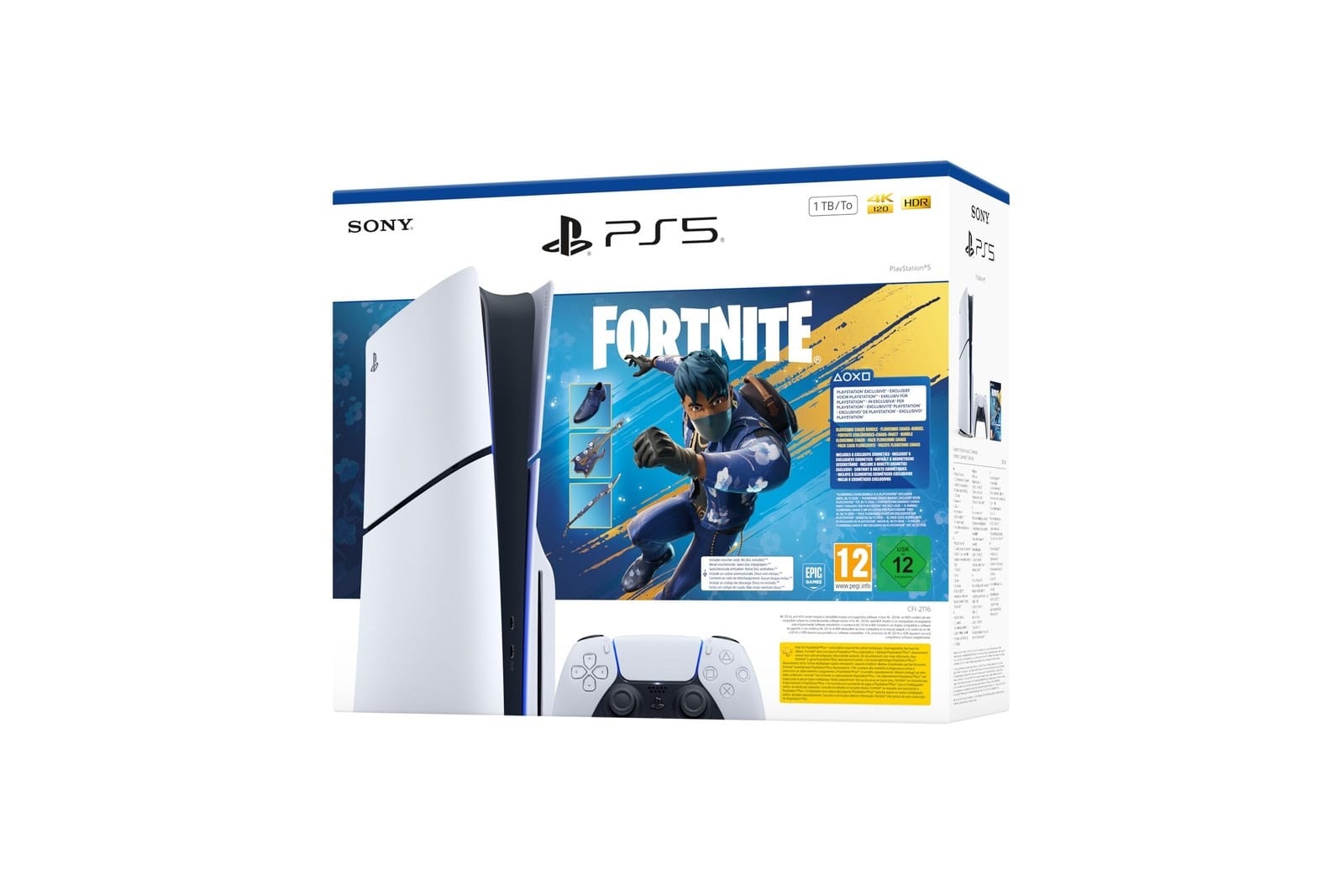 Sony PS5 Console Fortnite Flowering Chaos Bundle 1TB | Free P&P