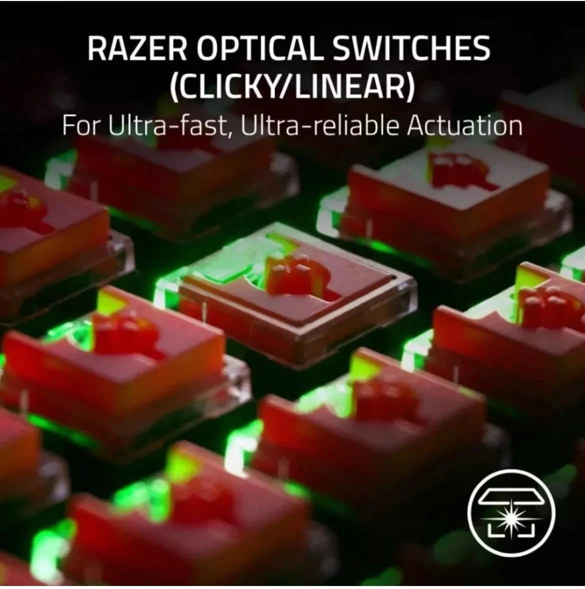 Razer DeathStalker V2 - Low - Profile RGB Optical Gaming Keyboard (Linear) - US Layout - Gadget Converters