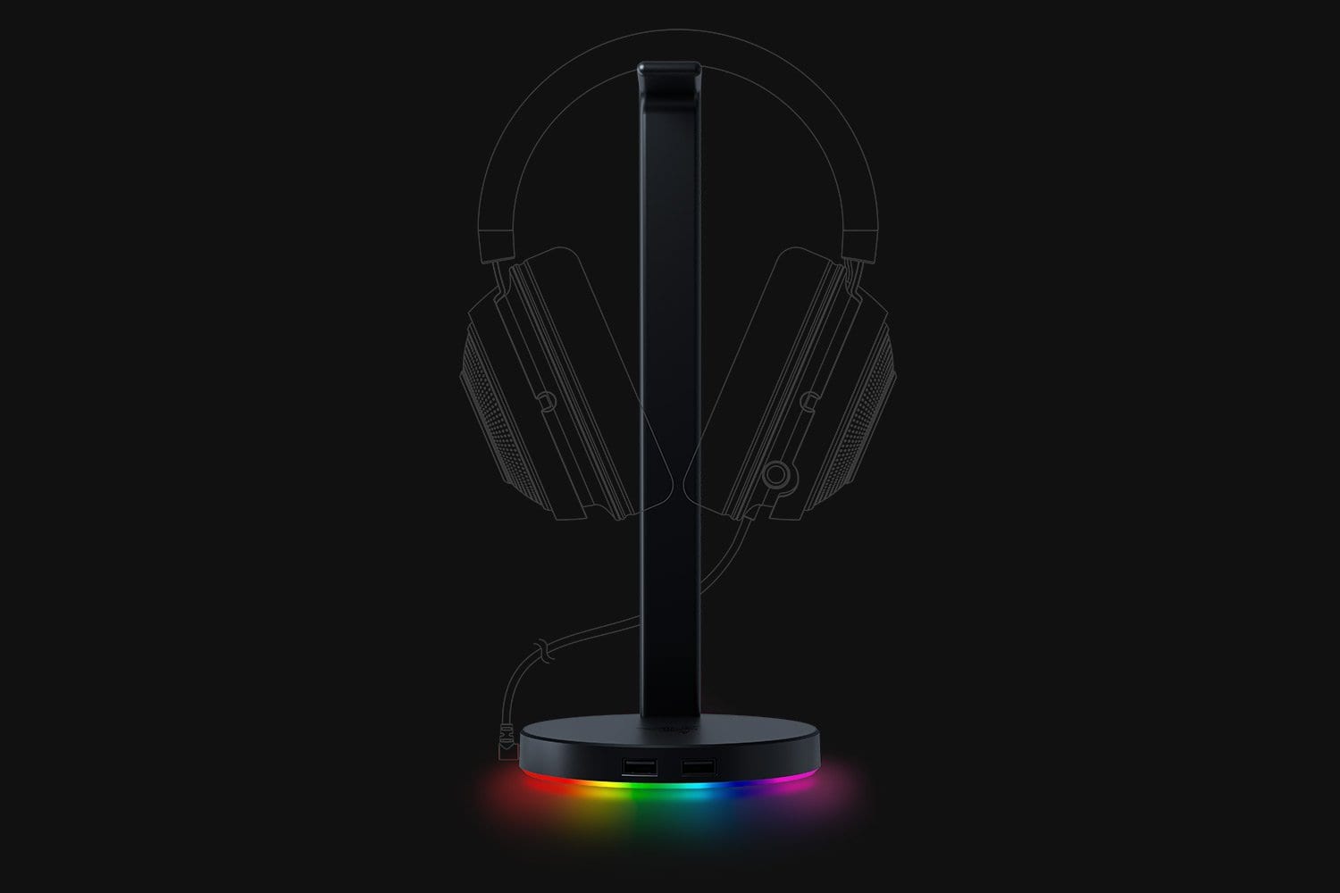 Razer Kraken V4 Pro Headset + OLED Control HUB + Razer Base Station v2 Chroma - Gadget Converters