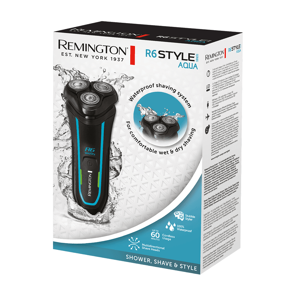 Remington R6 Style Series Aqua Shaver (New)