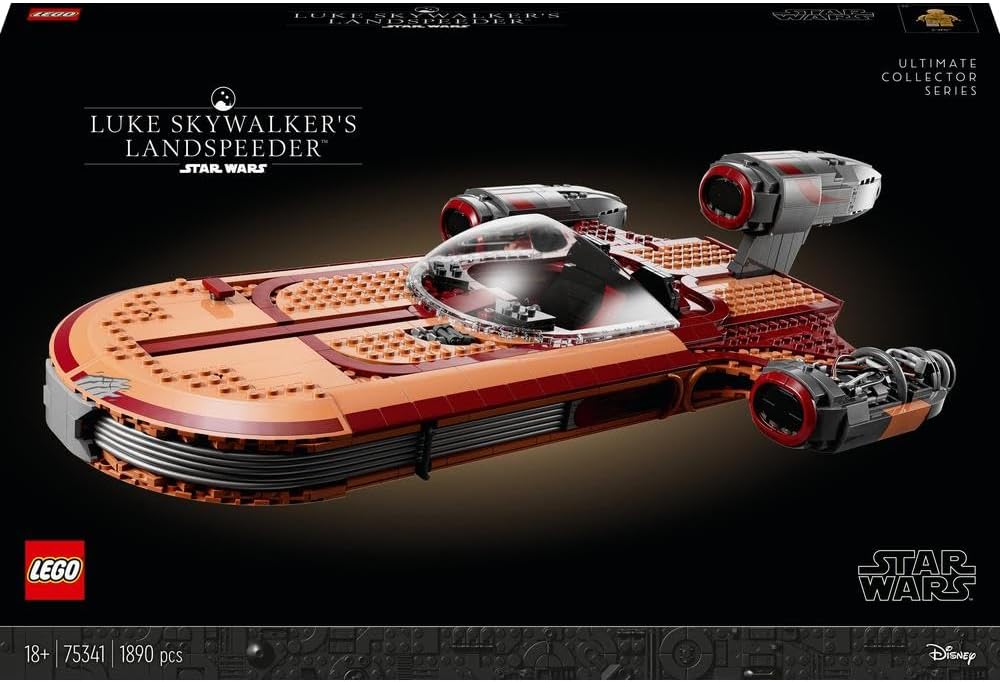 LEGO Star Wars 75341 | Luke Skywalker’s Landspeeder, Ultimate Collector Series