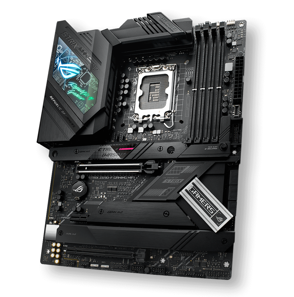 Rog Strix Z690-F Gaming Wi-Fi LGA 1700 ATX motherboard (New) - Gadget Converters