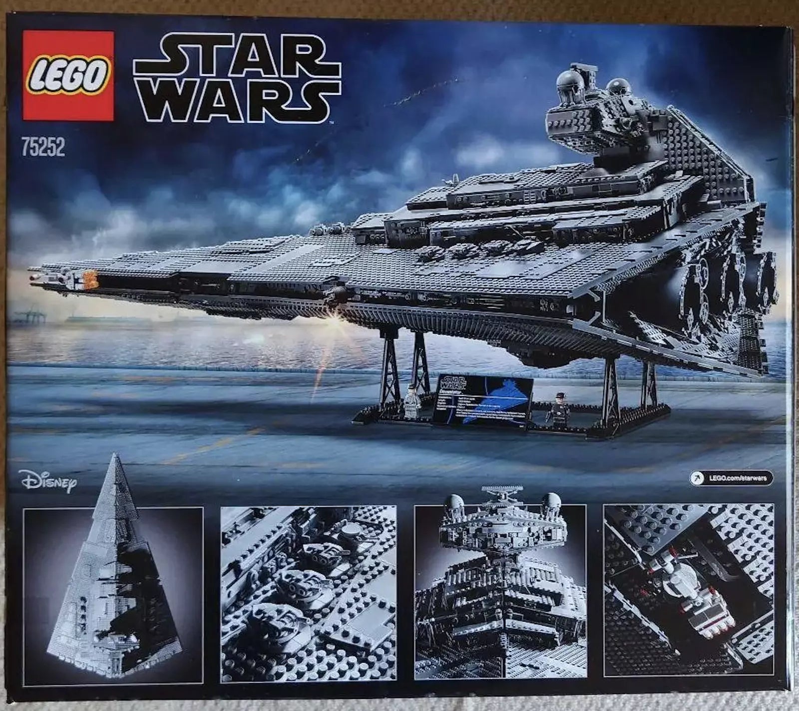 LEGO 75252 Star Wars Imperial Star Destroyer, Collectible Model Building kit