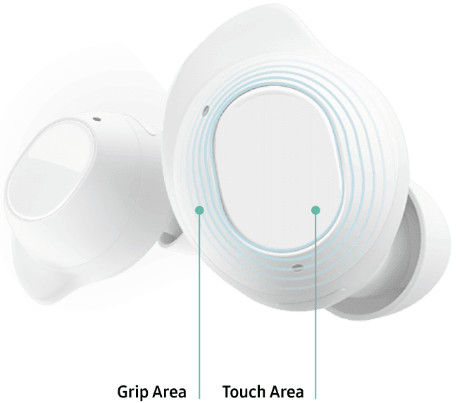 SAMSUNG Galaxy Buds FE Wireless Bluetooth Noise-Cancelling Earbuds - White (New) - Gadget Converters